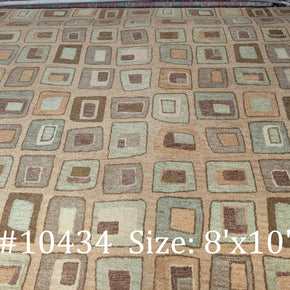 #10434 India-Hand Tufted Herbal