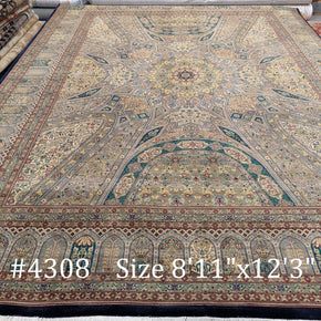 #4308 Pakistan-Tabriz Design