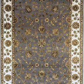 Hand Knotted Wool Rug #11779